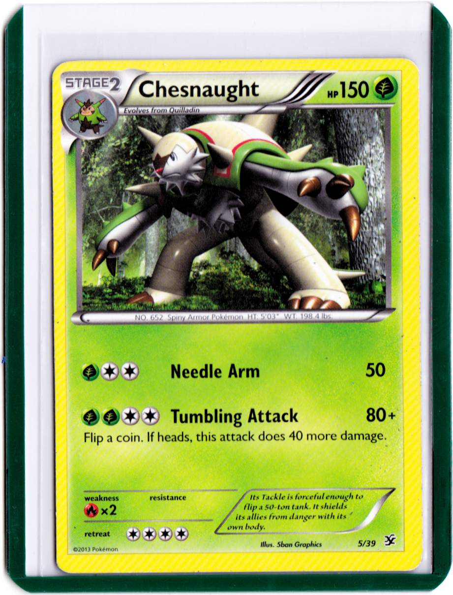 chesnaught pokemon card 2013 Pokémon