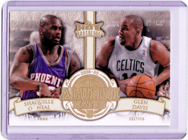 2008-09 Fleer Hot Prospects - Alumni Mates #AM-9 Shaquille O'Neal, Glen Davis