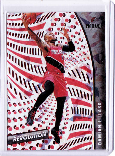 2020-21 Panini Revolution - Chinese New Year #93 Damian Lillard