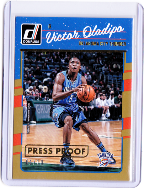 2016-17 Panini Donruss - Press Proof Gold #146 Victor Oladipo /10