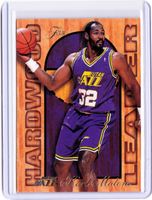 1995-96 Fleer - Flair Hardwood Leader #26 Karl Malone