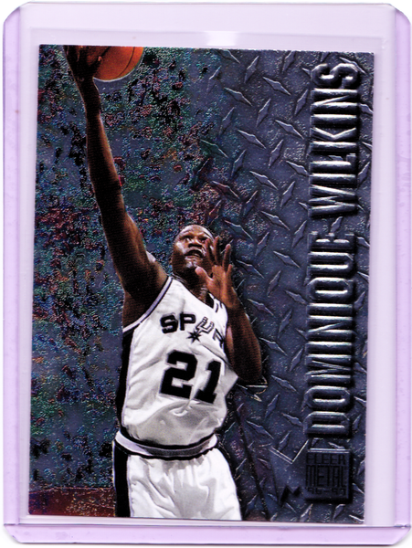 1996-97 Fleer Metal #212 Dominique Wilkins