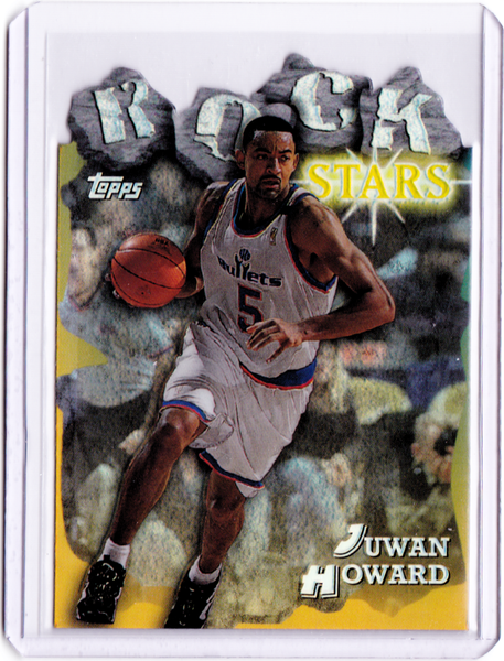 1997-98 Topps - Rock Stars - Refractor #RS7 - Juwan Howard