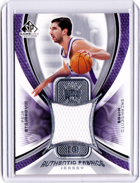 2005-06 SP Game Used Edition - Authentic Fabrics #AF-PS Peja Stojakovic