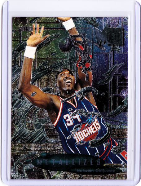 1996-97 Fleer Metal #227 Hakeem Olajuwon