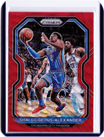 2020-21 Panini Prizm - Ruby Wave Prizm #118 Shai Gilgeous-Alexander