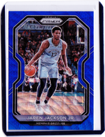 2020-21 Panini Prizm - Blue Wave Prizm #126 Jaren Jackson Jr.