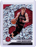 2020-21 Panini Mosaic - Fast Break Silver Prizm #4 Lauri Markkanen