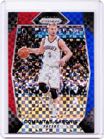 2017-18 Panini Prizm - Red, White & Blue Prizm #228 Domantas Sabonis