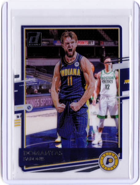 2020-21 Panini Clearly Donruss #6 Domantas Sabonis