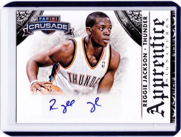 2013-14 Panini Crusade - Apprentice Signatures #38 Reggie Jackson