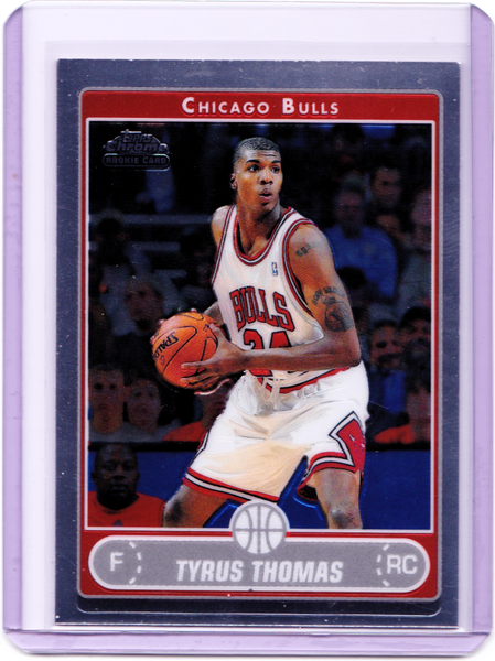 2006-07 Topps Chrome #189 Tyrus Thomas RC
