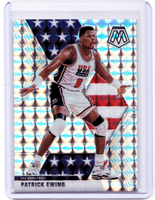 2019-20 Panini Mosaic - Silver Mosaic Prizm #253 USA Basketball - Patrick Ewing