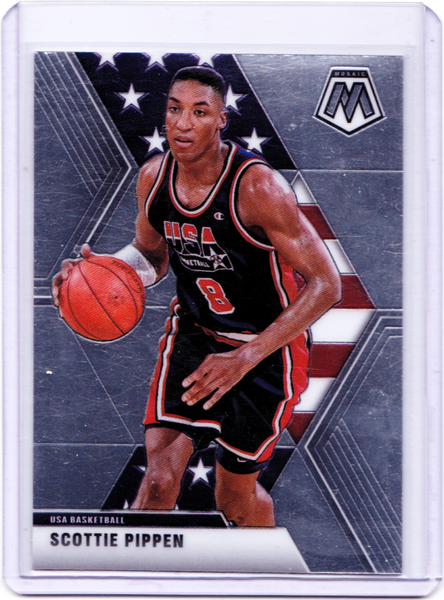 2019-20 Panini Mosaic #256 USA Basketball - Scottie Pippen