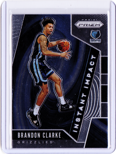 2019-20 Panini Prizm - Instant Impact #25  Brandon Clarke