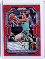 2020-21 Panini Prizm - Ruby Wave Prizm #228 Brandon Clarke