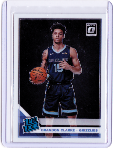 2019-20 Panini Donruss Optic - #194  Rated Rookies - Brandon Clarke