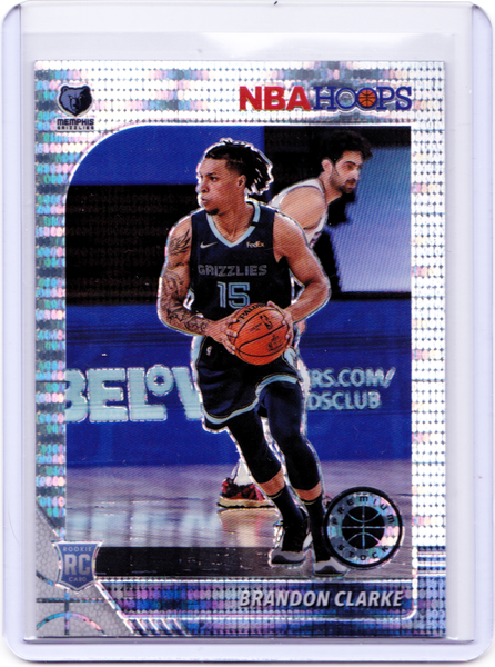 2019-20 Panini NBA Hoops Premium Stock - Box Set Pulsar Prizm #217  Brandon Clarke RC