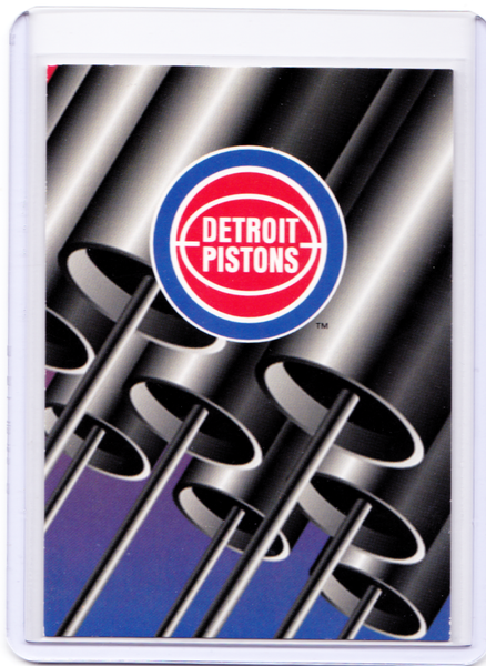 1994-95 NBA Hoops #398 Detroit Pistons