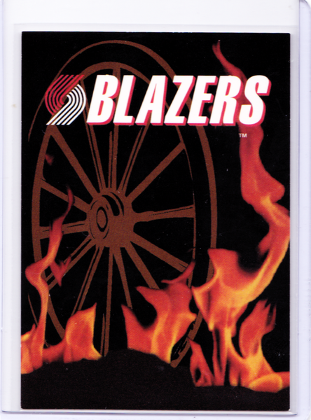 1994-95 NBA Hoops #412 Portland Trail Blazers