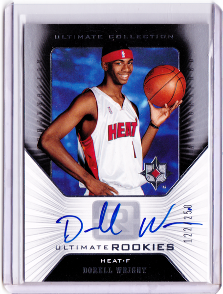 2004-05 Ultimate Collection #144  Ultimate Rookies - Dorell Wright /250