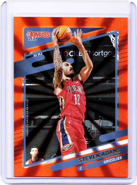 2021-22 Panini Donruss - Holo Orange Laser #193 Steven Adams