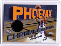 2004-05 Topps Chrome - Chrome-Town Heroes - Jerseys #CTH-AS Amar'e Stoudemire /885