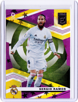 2020-21 Panini Chronicles - Elite La Liga - Purple Astro #10 Sergio Ramos