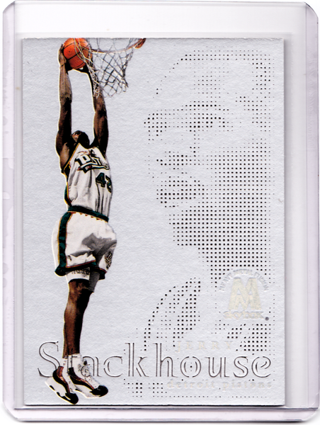 1998-99 Skybox Molten Metal - Fusion #15F Heavy Metal - Jerry Stackhouse