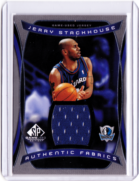2004-05 SP Game Used - Authentic Fabrics #AF-JS Jerry Stackhouse