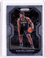 2020-21 Panini Prizm #185 Zion Williamson