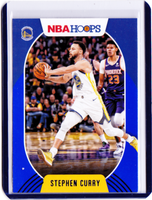 2020-21 Panini NBA Hoops - Blue #130 Stephen Curry