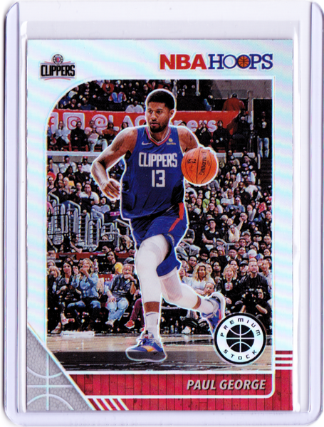 2019-20 Panini NBA Hoops Premium Stock - Silver Prizm #132 Paul George