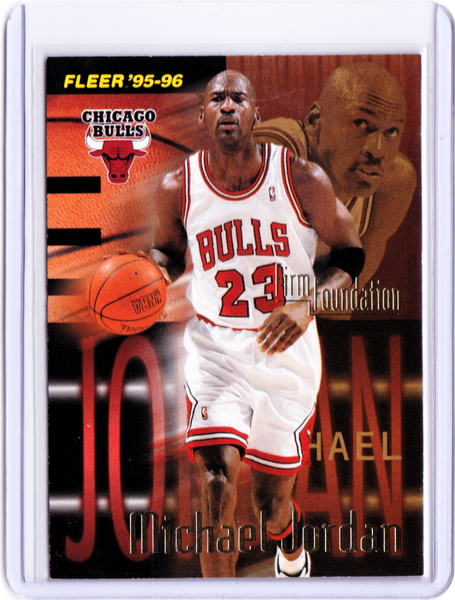 1995-96 Fleer #323 - Michael Jordan