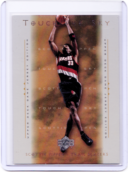 2000-01 Upper Deck Game Jersey Edition - Touch the Sky #T5 Scottie Pippen