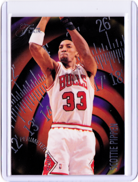 1995-96 Flair - Perimeter Power #9 Scottie Pippen