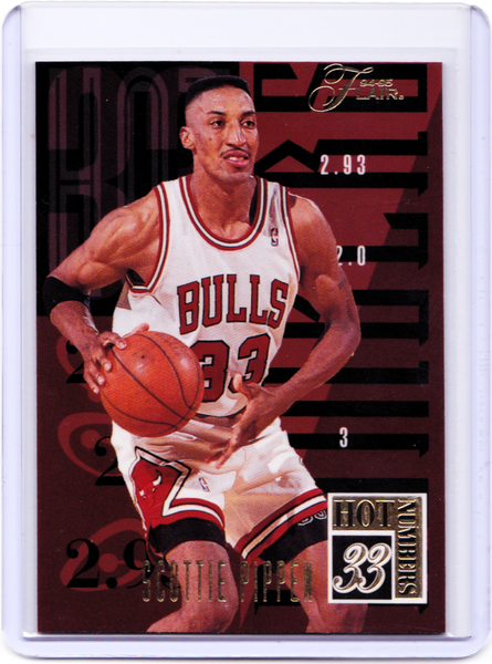 1994-95 Flair - Hot Numbers #13 Scottie Pippen
