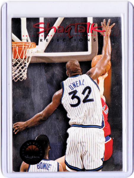 1993-94 Skybox Premium - Shaq Talk #8 Shaquille O'Neal