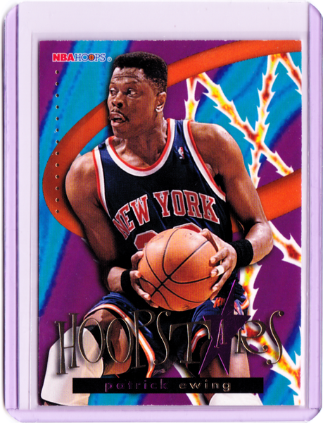 1995-96 NBA Hoops - Hoop Stars #HS7 Patrick Ewing