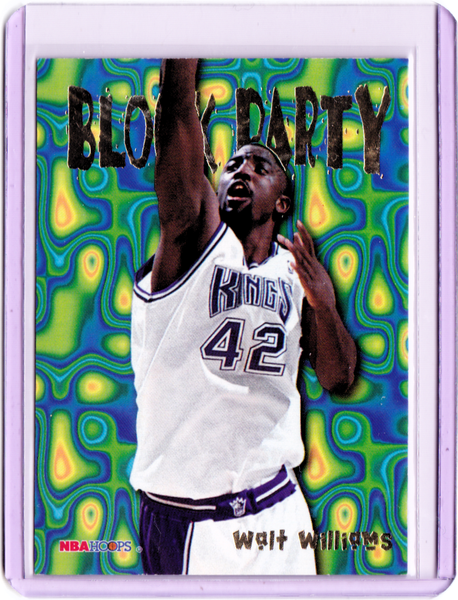 1995-96 NBA Hoops - Block Party #25 Walt Williams