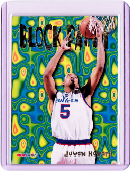 1995-96 NBA Hoops - Block Party #14 Juwan Howard