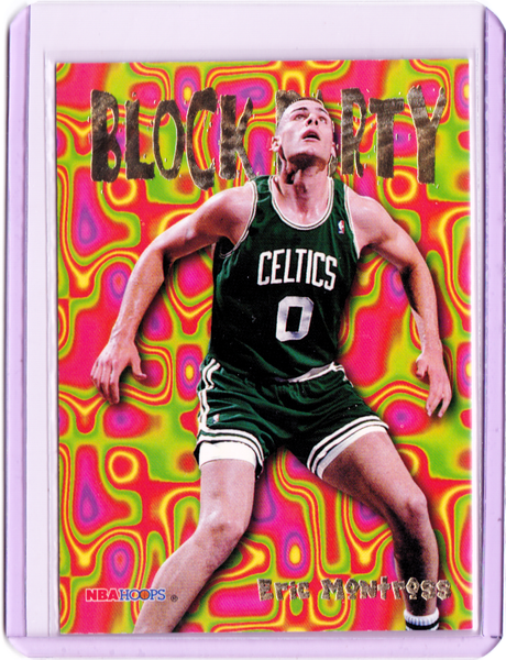 1995-96 NBA Hoops - Block Party #16 Eric Montross