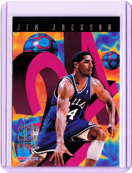 1995-96 NBA Hoops - # Crunchers #18 Jim Jackson