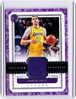 2017-18 Panini Cornerstones - Building Blocks Memorabilia #BB-LB  Lonzo Ball