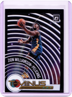 2020-21 Panini Donruss Optic - T-Minus 3, 2, 1 #8 Zion Williamson