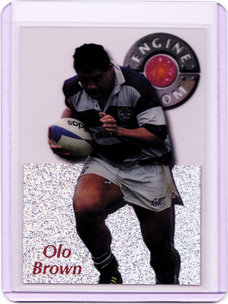 1996 Card Crazy Authentics Rugby Union NPC Superstars Engine