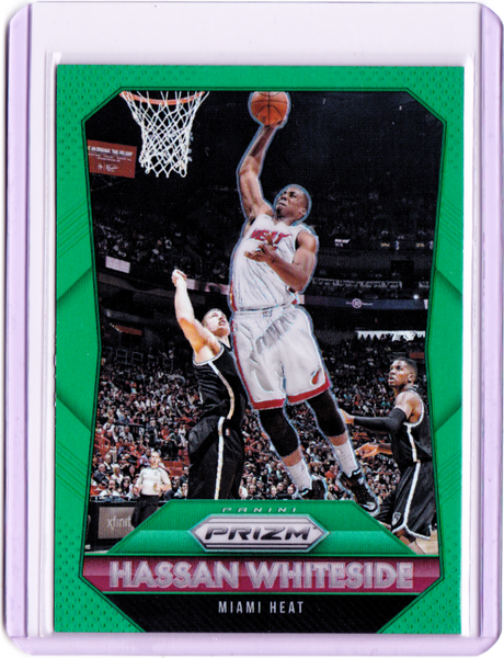 2015-16 Panini Prizm - Green Prizm #94 Hassan Whiteside