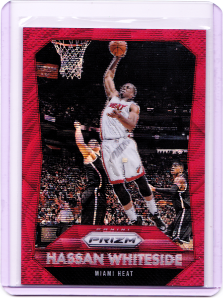 2015-16 Panini Prizm - Ruby Wave Prizm #94 Hassan Whiteside /350