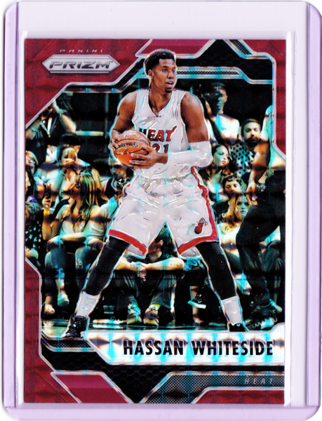 2016-17 Panini Prizm Mosaic - Red #37 Hassan Whiteside