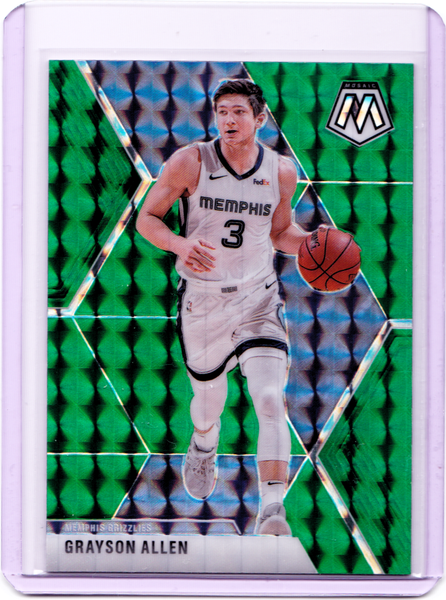 2019-20 Panini Mosaic - Green Prizm #116 Grayson Allen